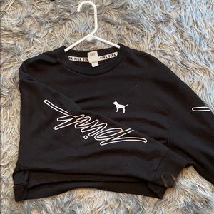 🦋 VS PINK CROP TOP SWEATER 🦋